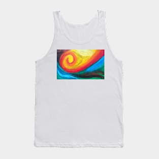 Sun touches the earth Tank Top